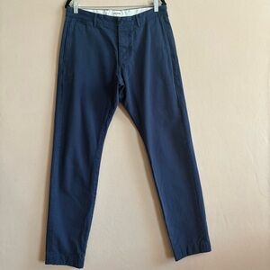 Todd Snyder Straight Fit Japanese Selvedge Chino Navy 32x34